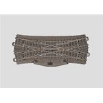 Märklin H0 C-Gleis (mit Bettung) 24624 Kreuzungsweiche, doppelt 188.3 mm (24624)