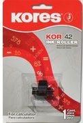 Kores Farbrolle für Epson IR 40, schwarz passend für Casion 116ER/117ER/FR3100/FR3200/FR/1215, Sharp (G744S)