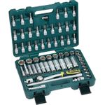Brüder Mannesmann Steckschlüsselsatz 10 mm (3/8") 61tlg. (2045-SL)