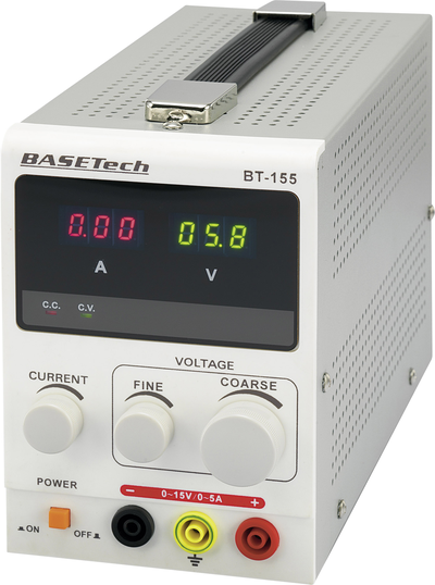 Basetech BT-155 Labornetzgerät, einstellbar 0 (BT-155)