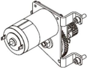 Zebra - Kit DC-Motor Farbband-Zufuhr rechts (G57466M)