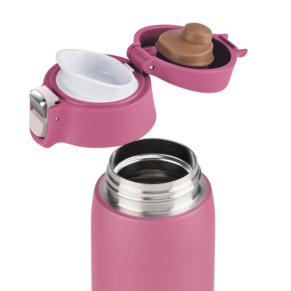 EMSA Isolier-Trinkflasche TRAVEL MUG LIGHT 400 ml altrosa
