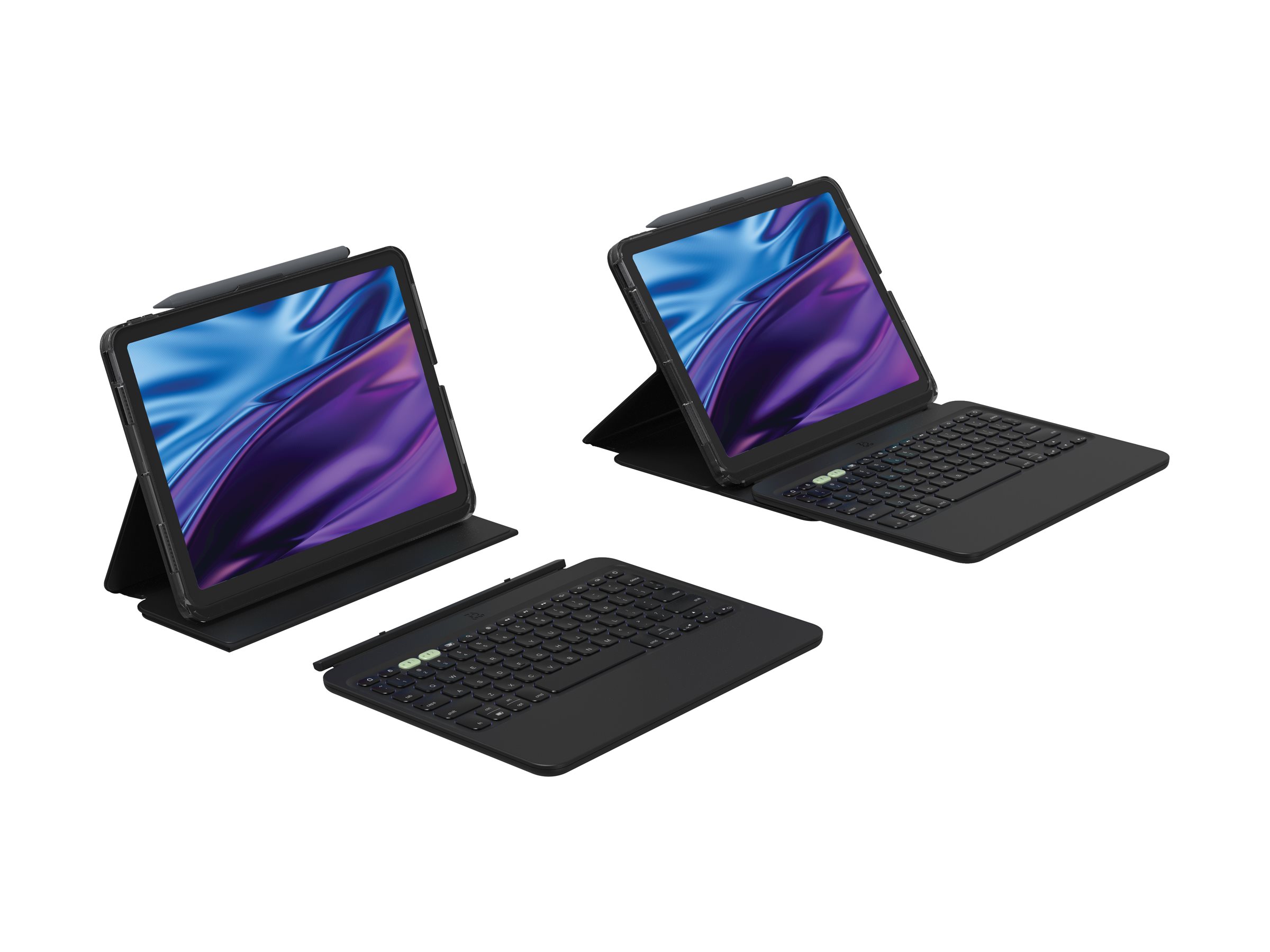 ZAGG Pro Keys 2 Tastatur-Foliohülle 11" QWERTZ Schwarz