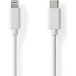 Nedis CCGL39650WT10 Lightning Kabel USB 2.0 (CCGL39650WT10)
