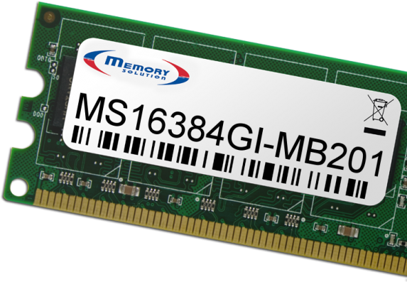 Memory Solution MS16384GI-MB201 Speichermodul 16 GB (MS16384GI-MB201)