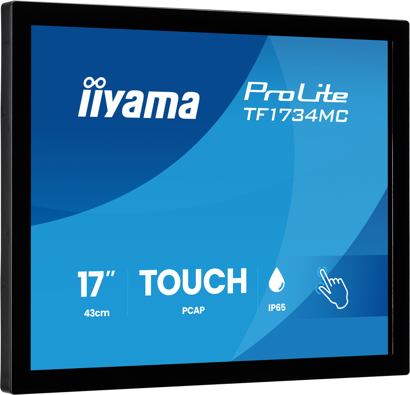 Iiyama ProLite TF1734MC-B8X 17" TN Touch Monitor 1280 x 1024 Schwarz