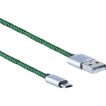 shiverpeaks BS14-50115 USB Kabel 0,9 m USB 2.0 USB A Micro-USB B Grün (BS14-50115)