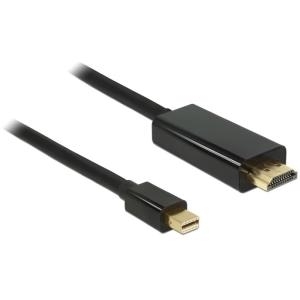 Delock Passives mini DisplayPort 1.1 zu HDMI Kabel 2 m (83699)