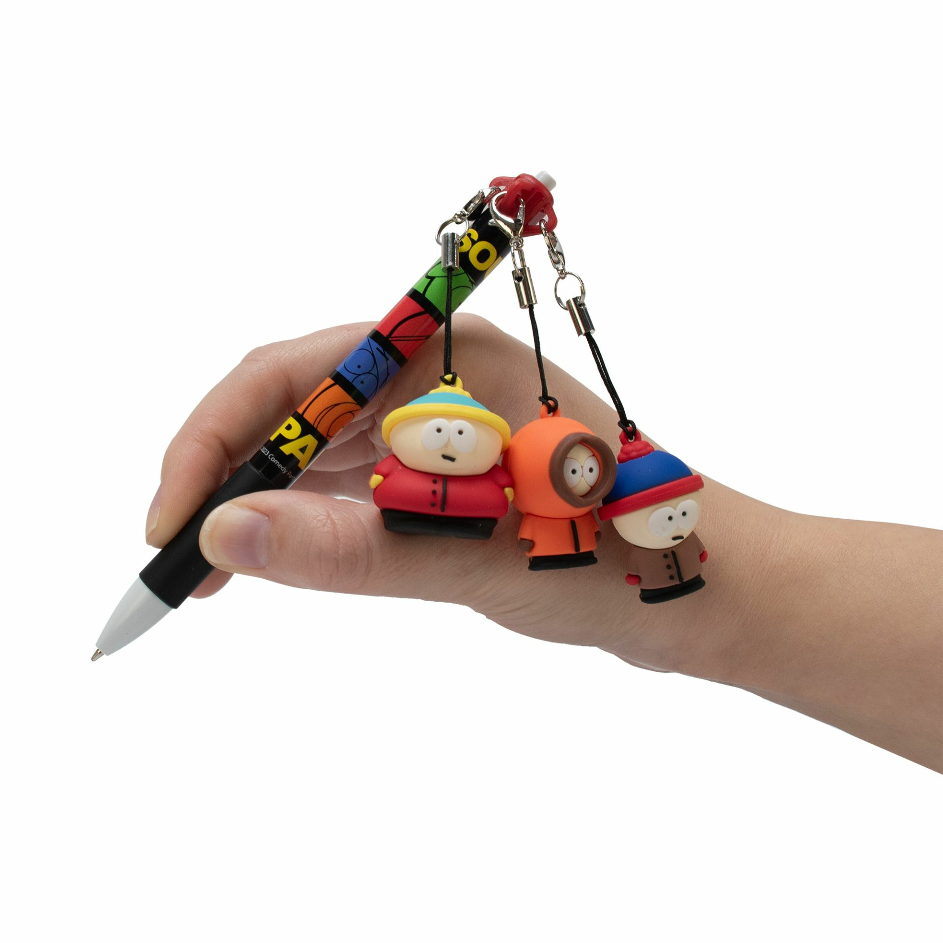 Thumbs Up Stick-Kugelschreiber Mehrfarbig