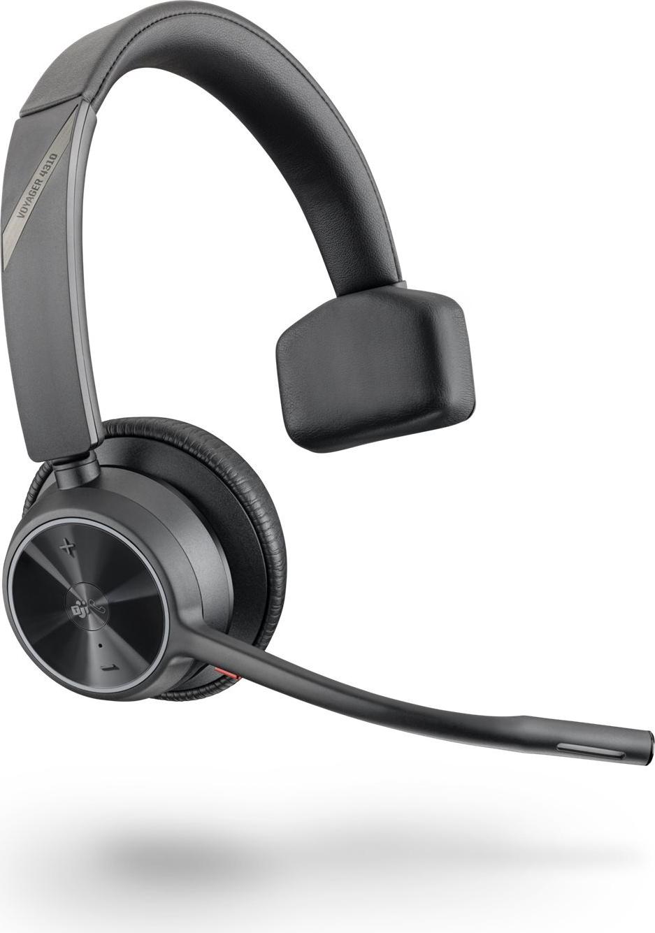 HP Poly Voyager 4310 On-Ear Bluetooth Headset USB-A Schwarz