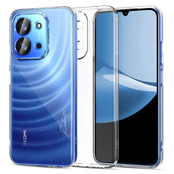 Tech-Protect Flexair Handy-Schutzhülle für Xiaomi Redmi 15C / POCO C85 6,9" Transparent