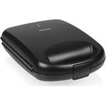 TriStar Sandwichmaker AntihaftbeschichtungÜberhitzungsschutz Schwarz (SA-3069)