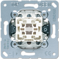 Jung 531-41U Lichtschalter Aluminium (531-41U)