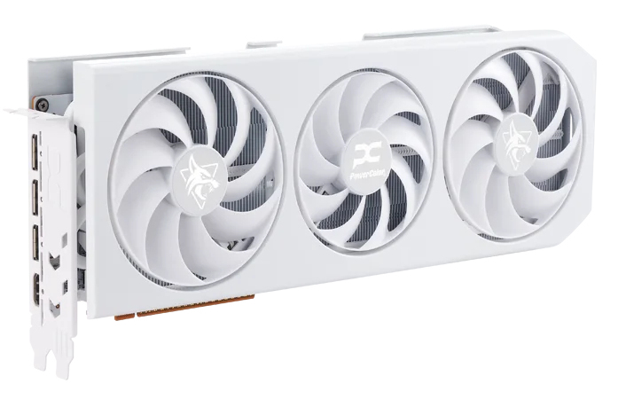 PowerColor Hellhound Radeon RX 9070 XT 16 GB GDDR6 Spectral White