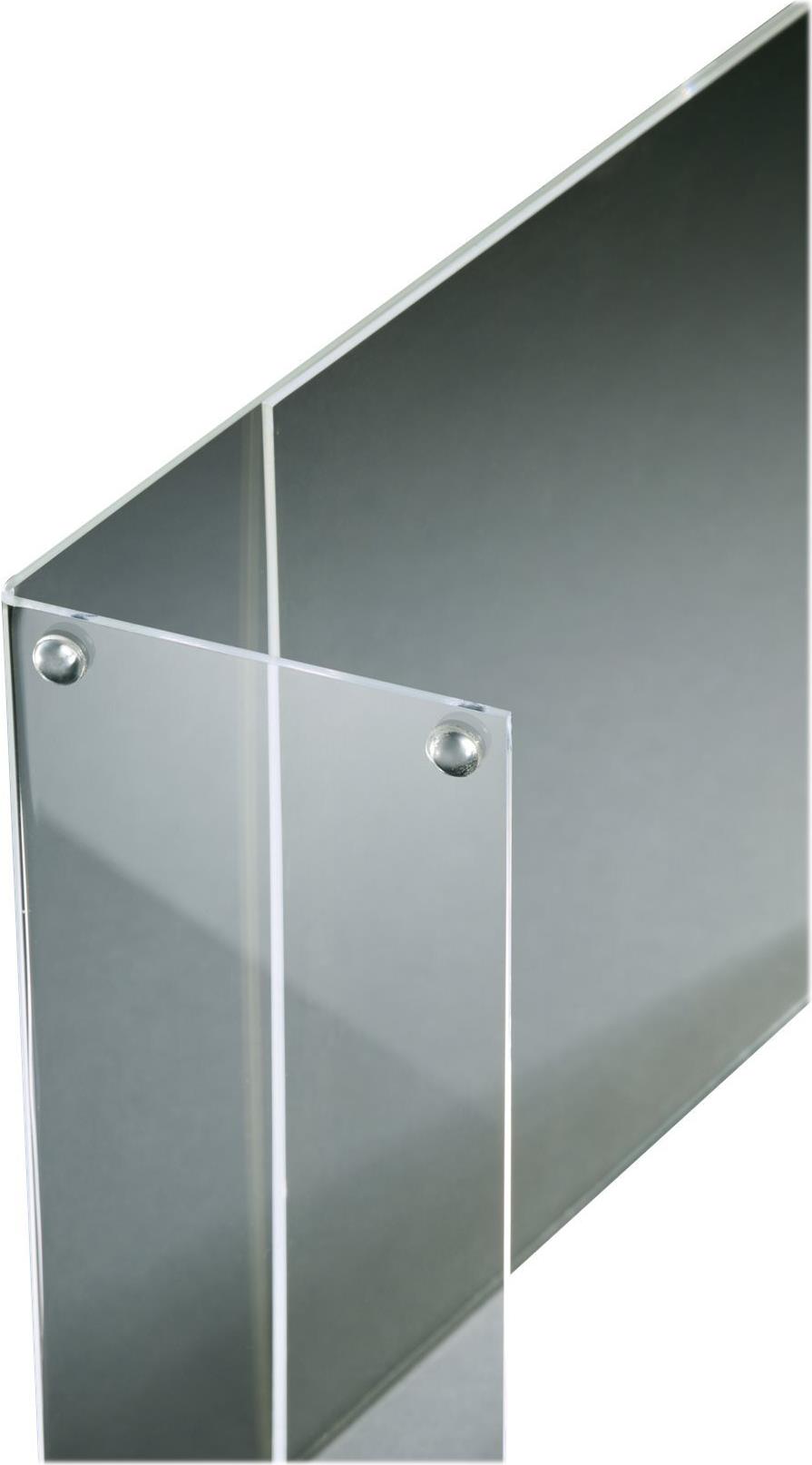 Sigel TA211 Tischaufsteller Acryl A4 quer Transparent