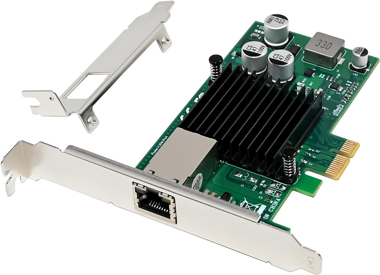 InLine Gigabit Netzwerkkarte 1x RJ45 1 Gb/s PCIe x1 PoE+ (51125O)