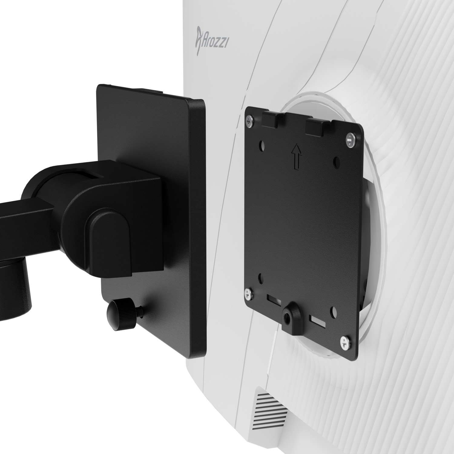 Arozzi Alzare Neo Pro Monitor-Ständer 17"-49" VESA 75x75/100x100 max. 20 kg Schwarz
