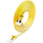 Wirewin Lightpatchkabel rund U/FTP Cat 6a gelb 0,5m Slim Lightpatchkabel rund, geschirmt, PoE, flexibles und dünnes Kabel für besondere Einsatzzwecke (PKW-LIGHT-STP-K6A 0.5 GE)