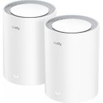 Cudy M3000 2-PACK Mesh-WLAN-System Dual-Band (2,4 GHz/5 GHz) Wi-Fi 6 (802.11ax) Grau - Weiß 1 Intern (M3000(2-Pack) V2.0)