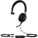 Yealink UH38 Mono UC Kopfhörer Verkabelt & Kabellos Kopfband Büro/Callcenter Bluetooth Schwarz (1308080)