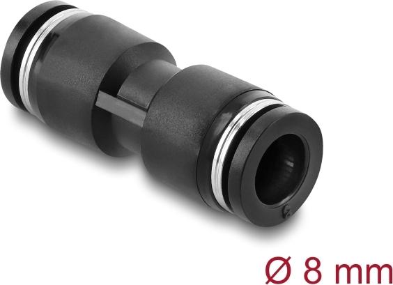 Delock Pneumatik Steckverbinder 8 mm gerade (60740)