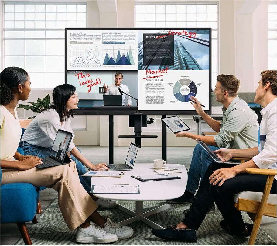 ViewSonic ViewBoard IFP55G1 55" Interaktives 4K UHD Multi-Touch LCD-Display Schwarz