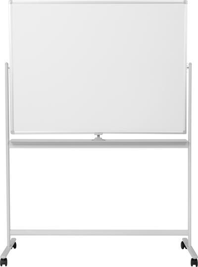 SpeaKa Professional Whiteboard SP-WB-312 (B x H) 1200 mm x 800 mm Weiß Querformat, Beide Seiten nutzbar, Inkl. Rollensatz, Inkl. Ablageschale (SP-9007512)