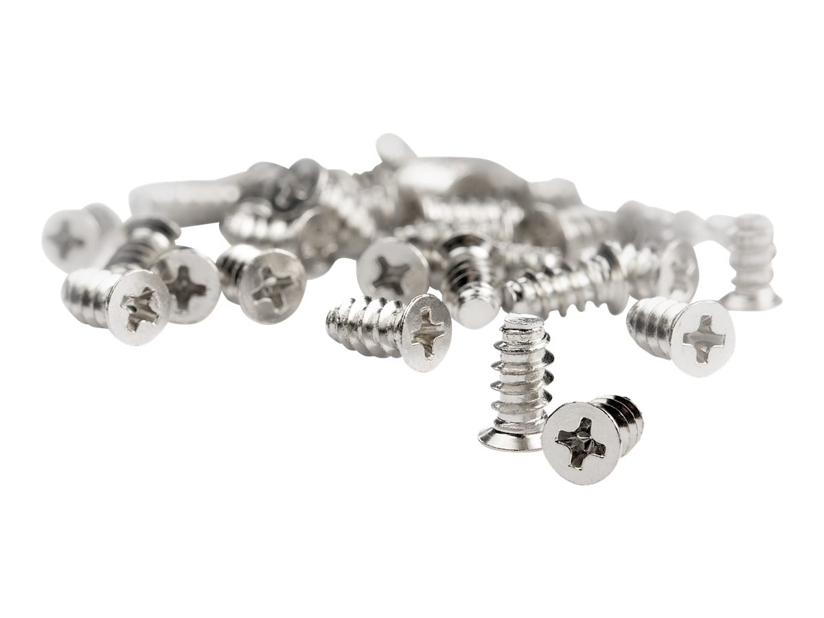 Startech M5FANSCREW10 50 Stück M5 Gehäuselüfter-Schrauben 10 mm selbstschneidend Silber