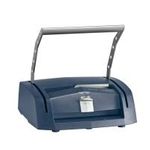 LEITZ Buchbindegerät impressBIND 280, silber/blau manuell, für Format DIN A4, Bindekapazität: 10 - 280 Blatt (7388-00-00)