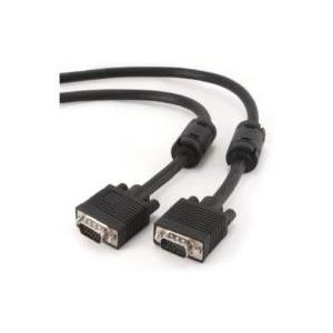 Gembird Cablexpert Premium CC PPVGA 15M VGA Kabel HD 15 (VGA) (M) zu HD 15 (VGA) (M) 15 m geformt, Daumenschrauben Schwarz (CC PPVGA 15M B)  - Onlineshop JACOB Elektronik