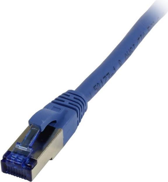 Synergy 21 S217222 Netzwerkkabel Blau 0,25 m Cat6a S/FTP (S-STP) (S217222)