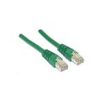 Wentronic Goobay CAT 5e Patchkabel, SF/UTP, Grün, 2 m - CCA Kupfergemisch (68044)