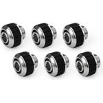 Alphacool Apex Grip Schlauchanschluss 13/10mm G1/4 chrom Set 6 St. (14921)