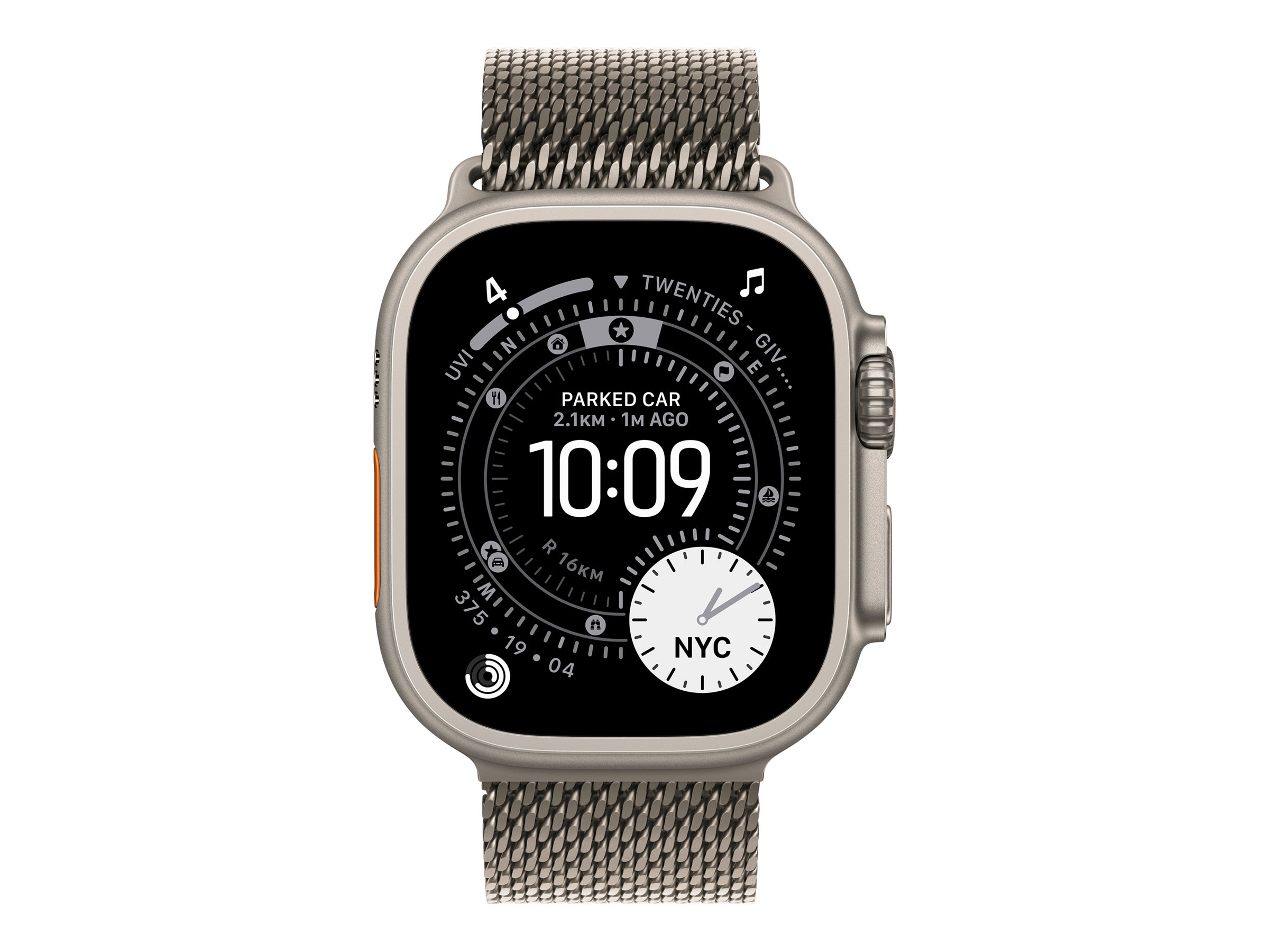 Apple Milanese Loop 49 mm Natural Titanium Large