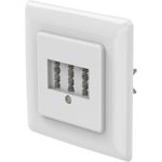 Hama 00201144 Telefon-Anschlusskasten Weiß Kunststoff 1 Stück(e) (00201144)