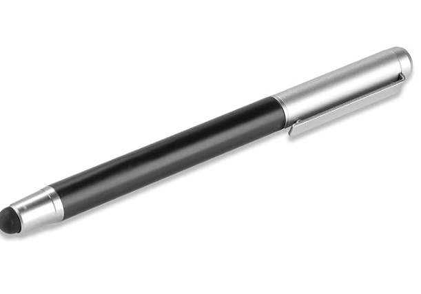 MrDisc Eingabestift, 2in1 schwarz