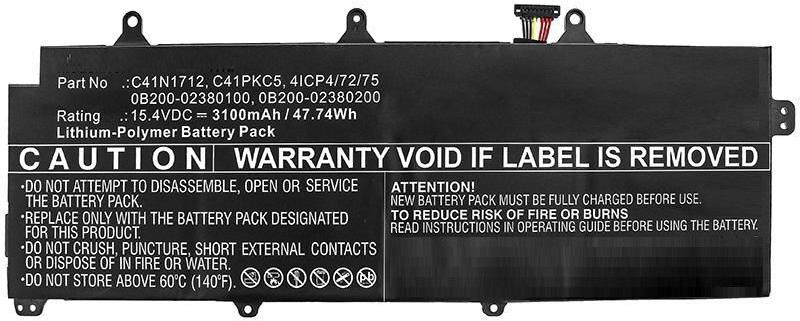 CoreParts Laptop Battery for Asus (MBXAS-BA0250)