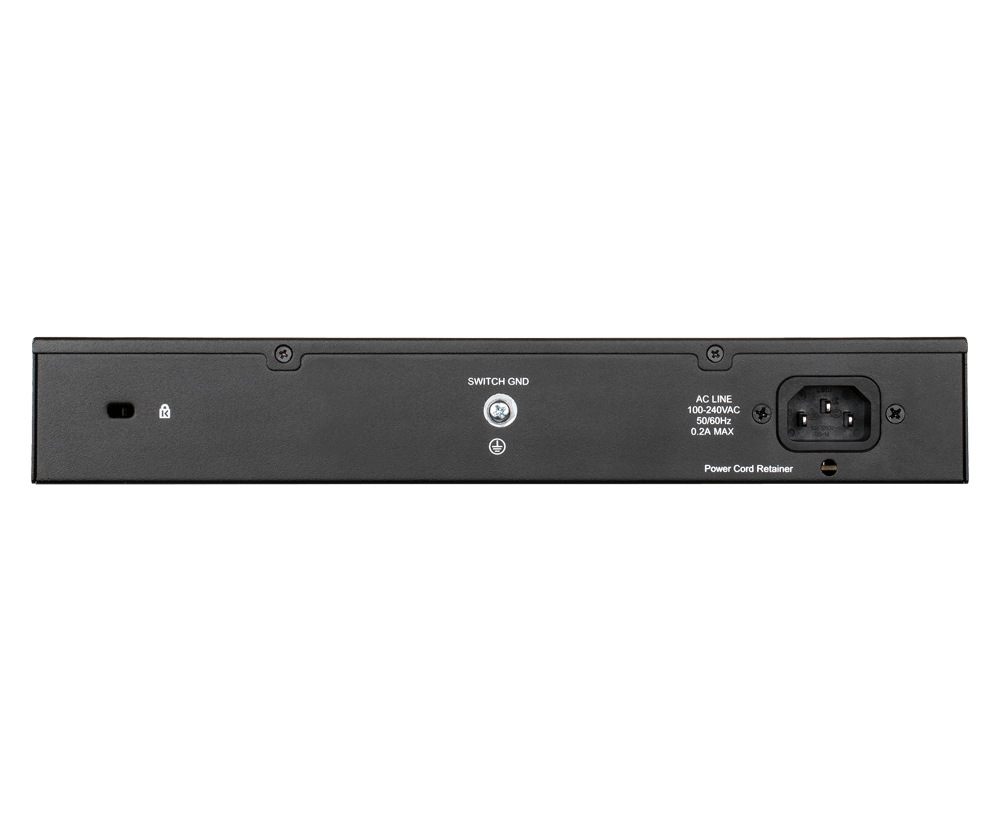 D-Link DGS-1100-24PV2 Smart Switch 24-Port PoE+ Gigabit Schwarz