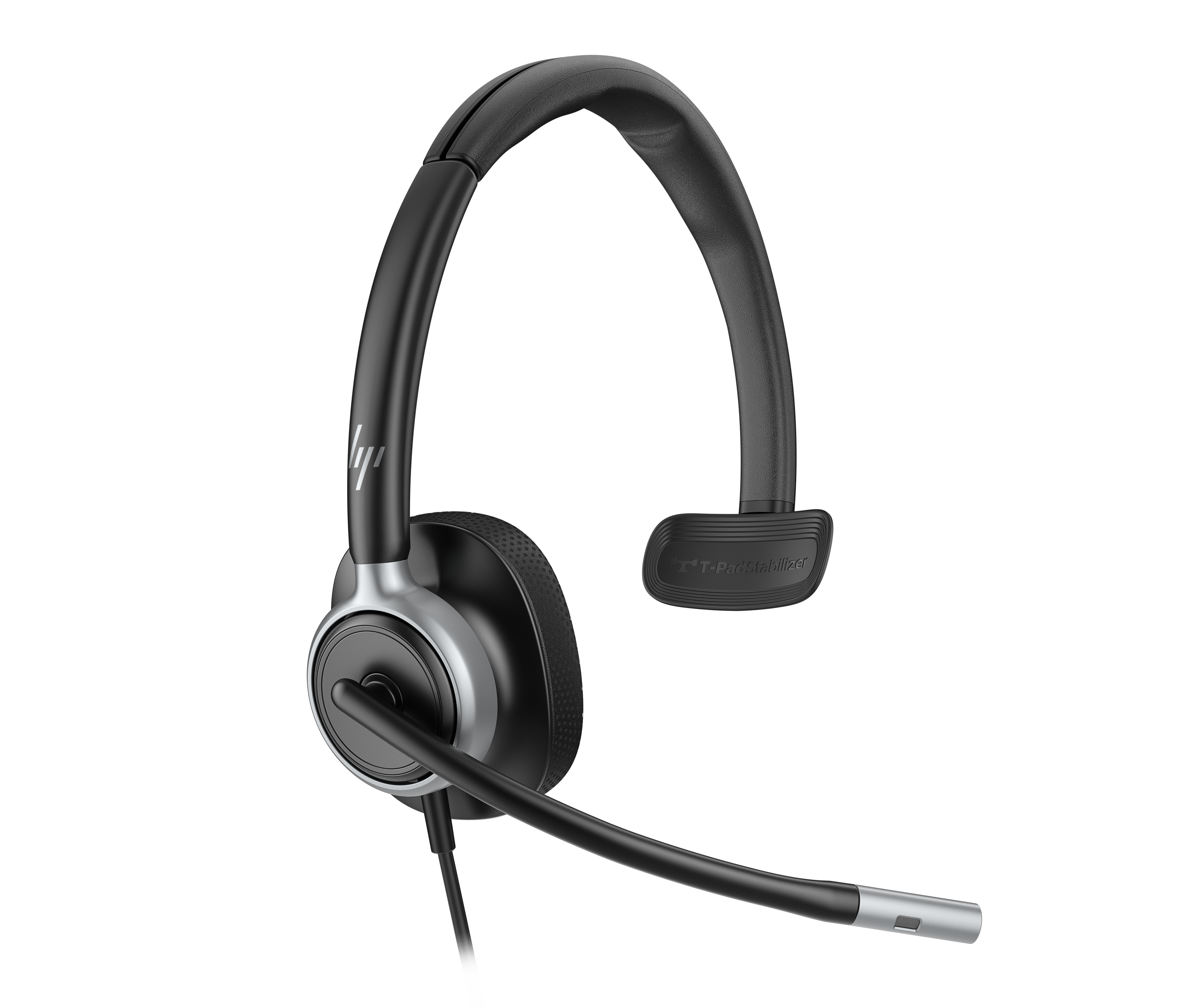 HP Poly Mission 615 Mono USB Headset Schwarz