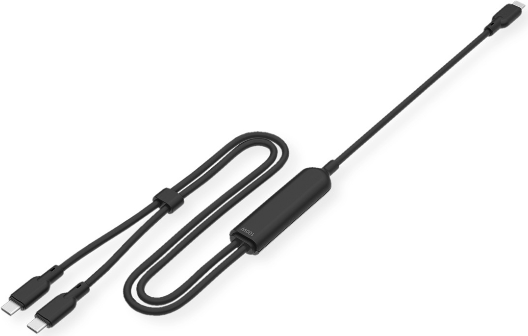 VALUE USB-C Splitter-Ladekabel 100W - Digital/Daten (11.99.8312)