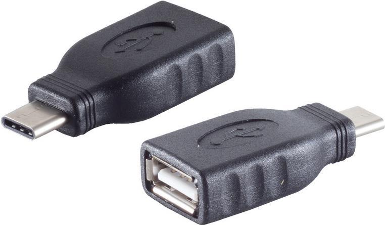 shiverpeaks BS13-20013 Kabeladapter USB 3.1 Type-C USB 2.0 Type-A Schwarz (BS13-20013)