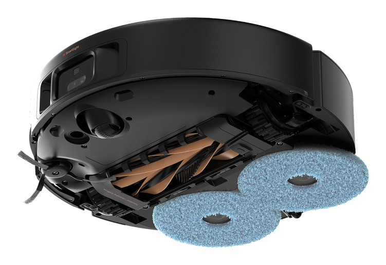 MOVA Mobius 60 Saug-Wisch-Roboter mit Reinigungsstation 30000 Pa HEPA Filter Schwarz