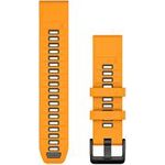 Garmin QuickFit-Armband 22 mm Silikon Spark Orange/Graphit (010-13392-01)