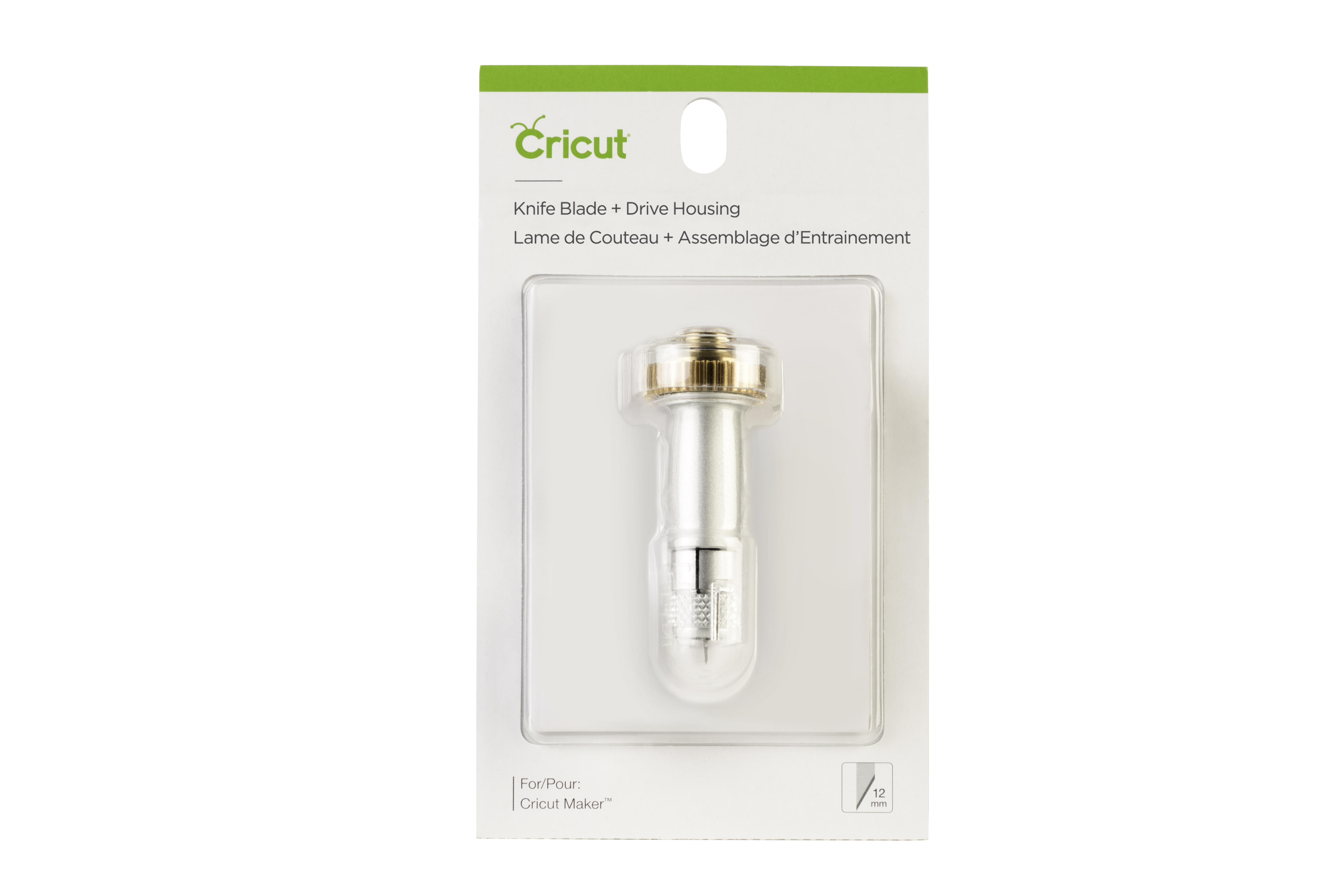 Cricut 2007441 Ersatzklingen 12 mm Gold, Silber