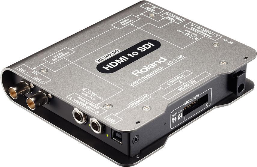 ROLAND VC-1-HS HDMI zu SDI Konverter mit Embedded Audio (413471C38)