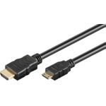Goobay High-Speed-HDMI -Kabel mit Ethernet Mini - HDMI -Stecker Typ A> (74082)