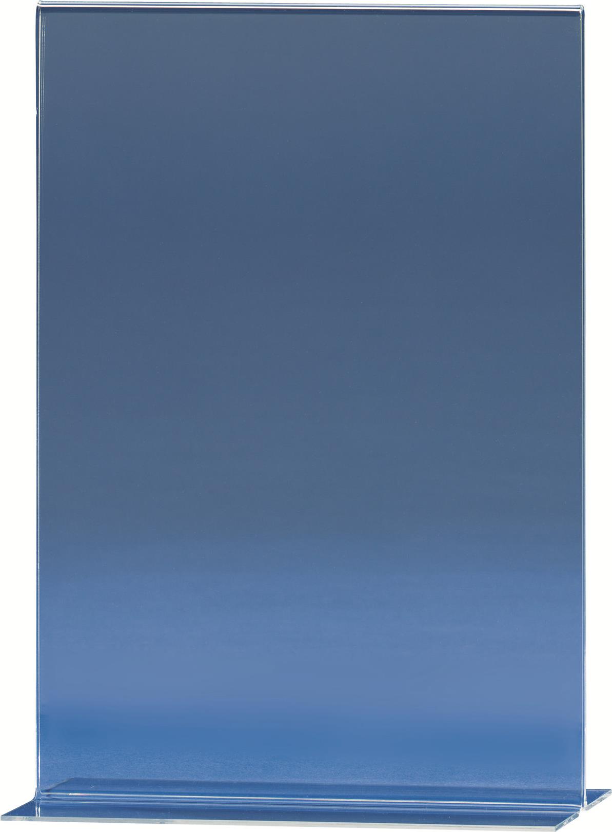 Sigel TA222 Tischaufsteller DIN A5 Acryl Transparent