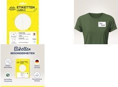 Avery Zweckform Namens-Etiketten 76 x 19 mm ablösbar weiß (51064)