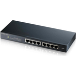 Zyxel Switch 8x GbE GS1900-8 smart switch,desktop,fanless (GS1900-8-EU0102F)