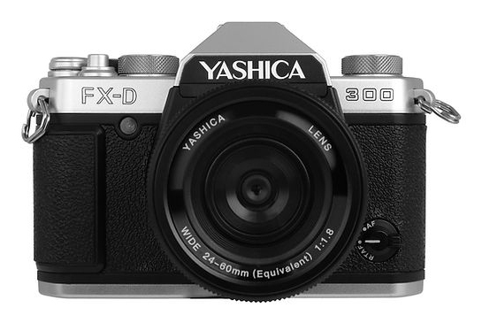 Yashica FX-D 300 Kompaktkamera 50 MP CMOS 4K Ultra HD 2,8" Display Schwarz